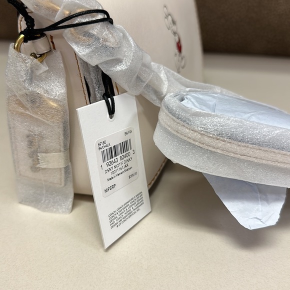 🔥🔥🔥NEW Disney X Coach Dinky Mickey Mouse Leather Crossbody Bag - Picture 12 of 15